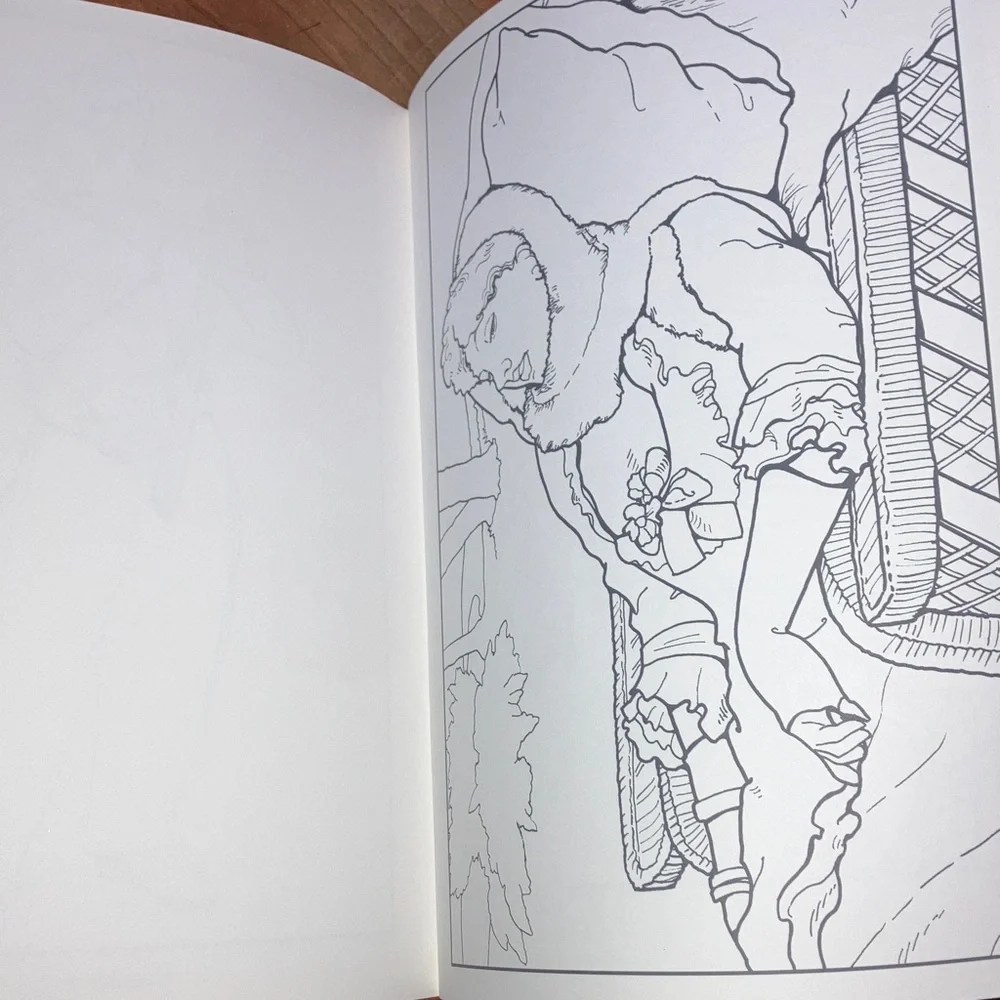 Impressionist Masterpieces Coloring Book - vintage 2010 - Picture 10 of 16